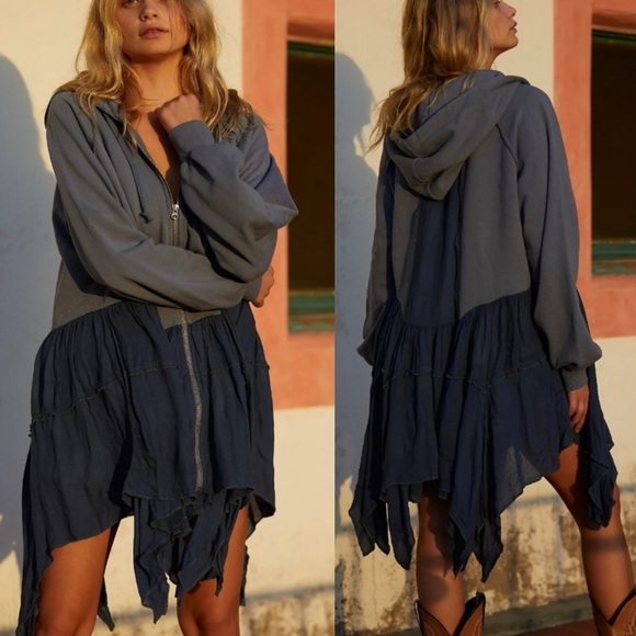 Free People Tops - Free People Moon Dust Hoodie Cardigan